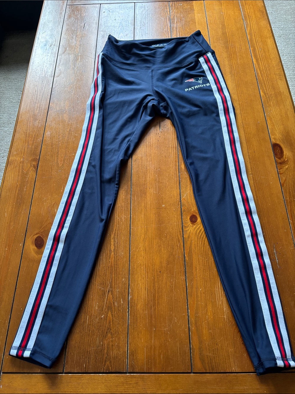 WEAR by Erin Andrews Navy New England Patriots Leggings Size S/P EUC